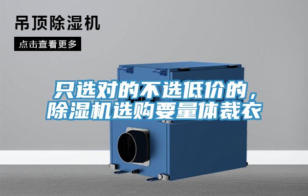 只選對的不選低價的，除濕機選購要量體裁衣