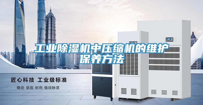 工業除濕機中壓縮機的維護保養方法