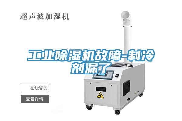 工業除濕機故障-制冷劑漏了