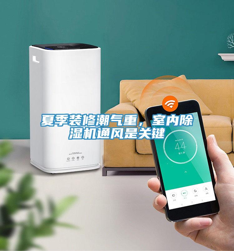 夏季裝修潮氣重，室內除濕機通風是關鍵