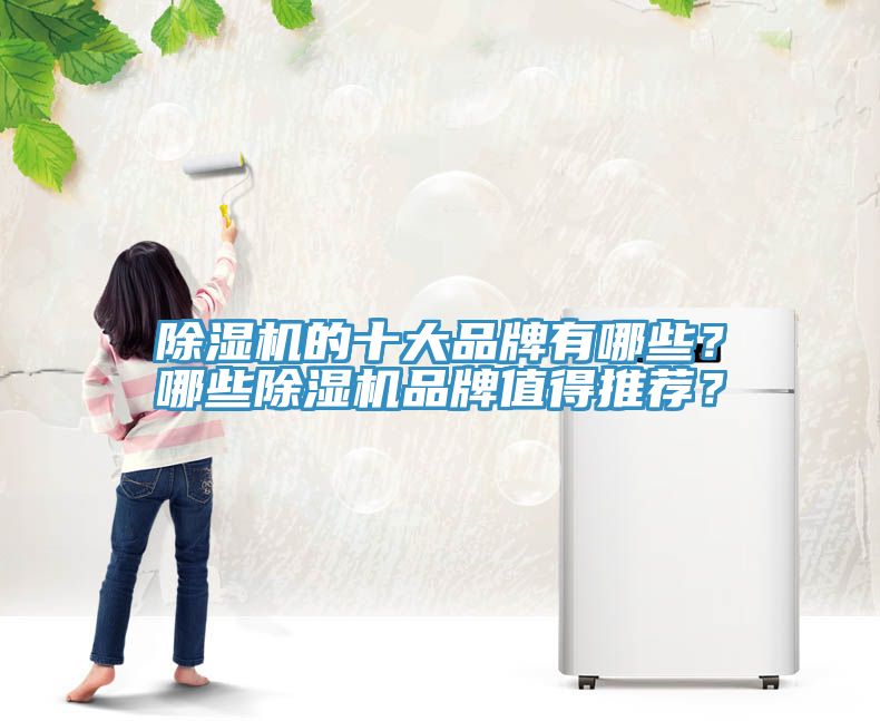 除濕機的十大品牌有哪些？哪些除濕機品牌值得推薦？