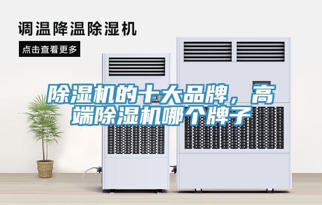 除濕機的十大品牌，高端除濕機哪個牌子