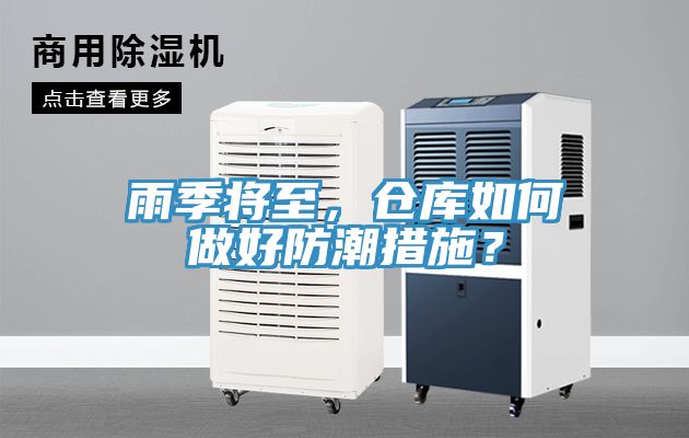 雨季將至，倉庫如何做好防潮措施？