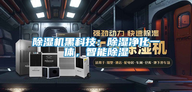 除湿机黑科技：除湿净化一体，智能除湿