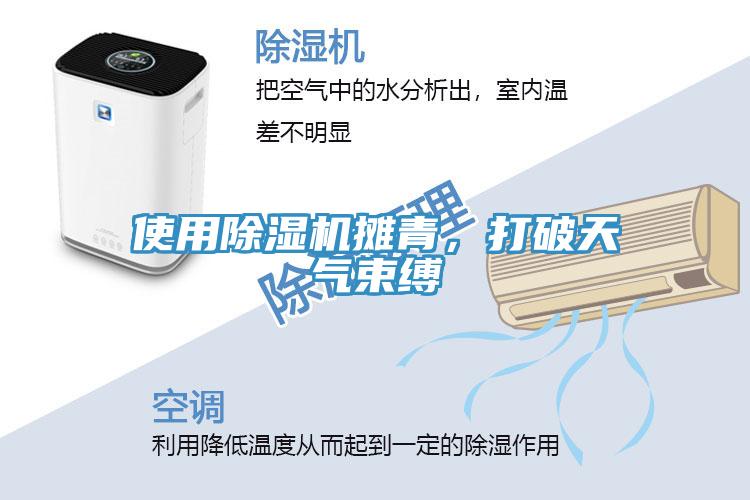 使用除濕機攤青，打破天氣束縛
